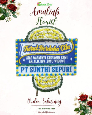 Papan Bunga Duka di Ujung
